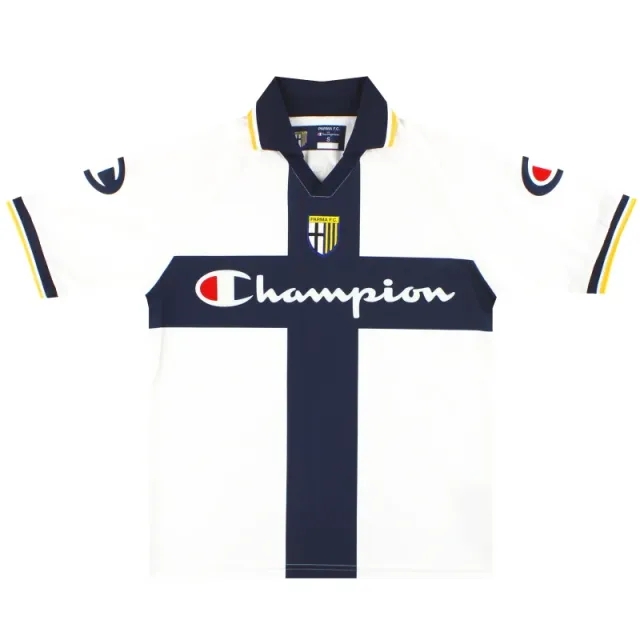 2004-05 Parma Champion Home Shirt S - Parma / Excellent 