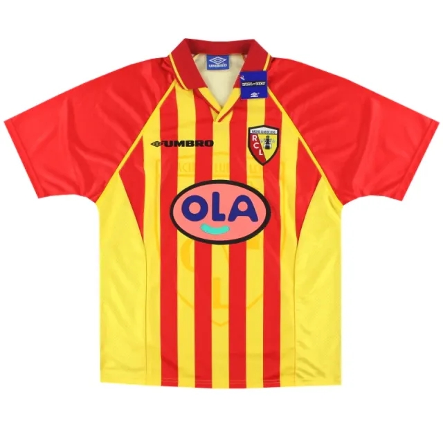1998-99 Lens Umbro Home Shirt *w/tags* L - Lens / w/tags 