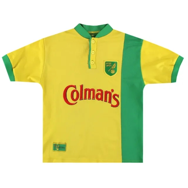 1999-01 Norwich City Home Shirt S - Norwich City / Excellent 