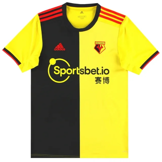 2019-20 Watford adidas Home Shirt M - Watford / Excellent 