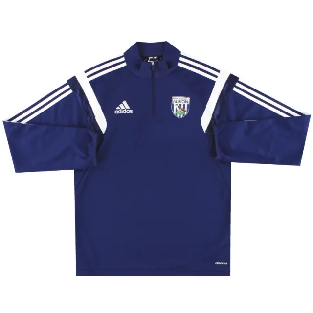 2014-15 West Brom adidas 1/4 Zip Training Top M - West Brom / Excellent 