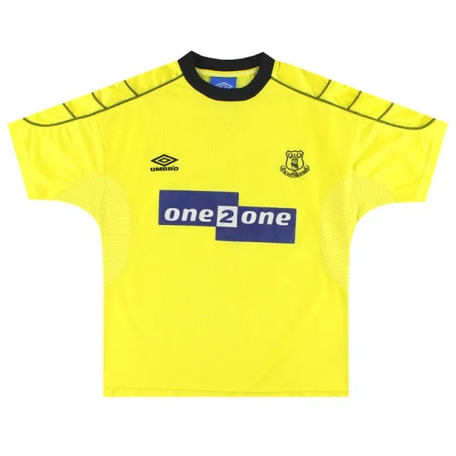 1999-00 Everton Umbro Away Shirt XL.Boys - Everton / Excellent 