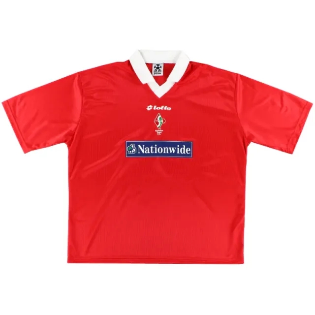 1999-00 Swindon Town Lotto Home Shirt L.Boys - Swindon Town / Very Good 
