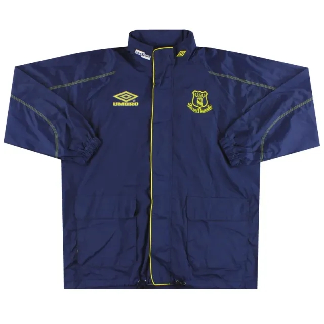 1998-99 Everton Umbro Lightweight Hooded Jacket *As New* XXL - Everton / As New 