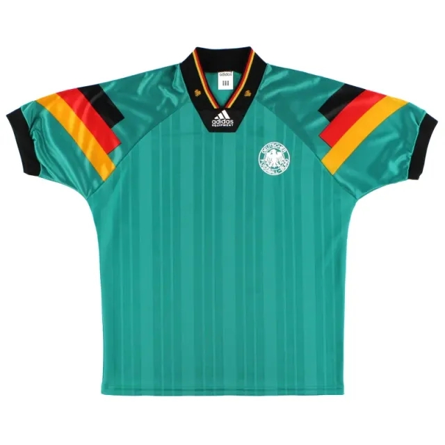 1992-94 Germany adidas Away Shirt M - Germany / Excellent 