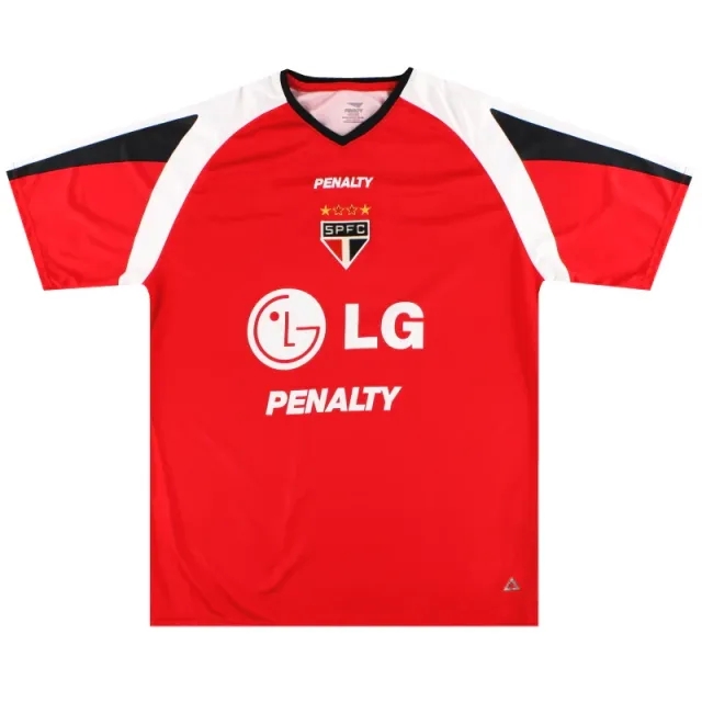 2001-02 Sao Paulo Penalty Training Shirt XL - Central and South American Clubs / Excellent 