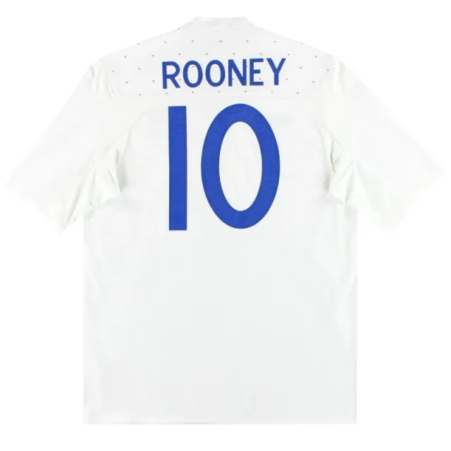 2010-11 England Umbro Home Shirt Rooney #10 *w/tags* M - England / w/tags 