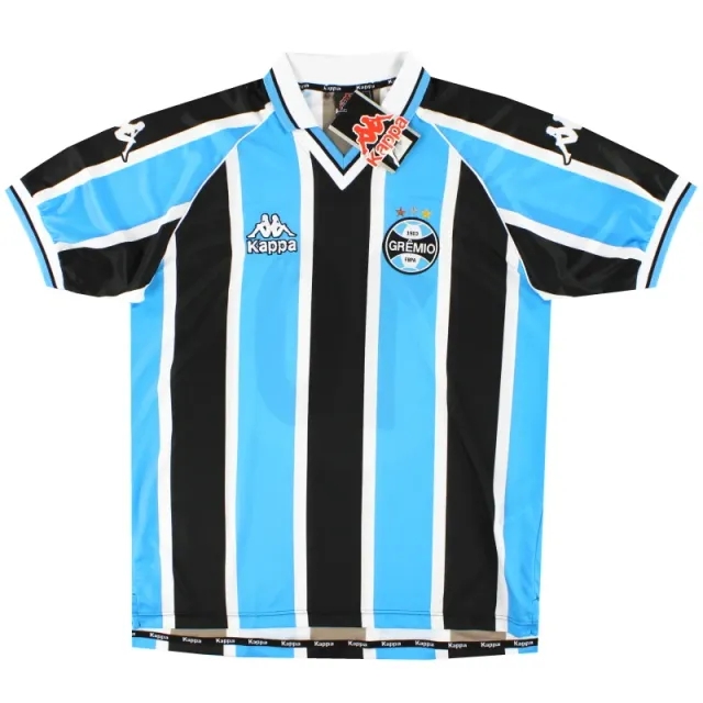 2001 Gremio Kappa Home Shirt #10 *w/tags* M - Central and South American Clubs / Excellent 