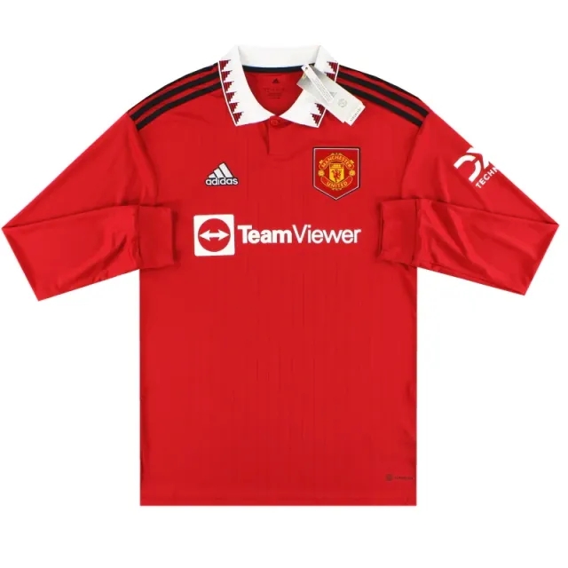 2022-23 Manchester United adidas Home Shirt L/S *w/tags* - Manchester United / w/tags 