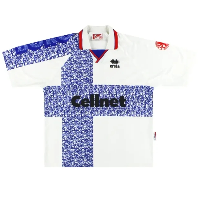 1996-97 Middlesbrough Errea Away Shirt L - Middlesbrough / Excellent 