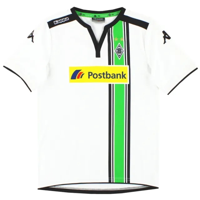 2015-16 Borussia Monchengladbach Kappa Home Shirt Y - Other German Clubs / Excellent 
