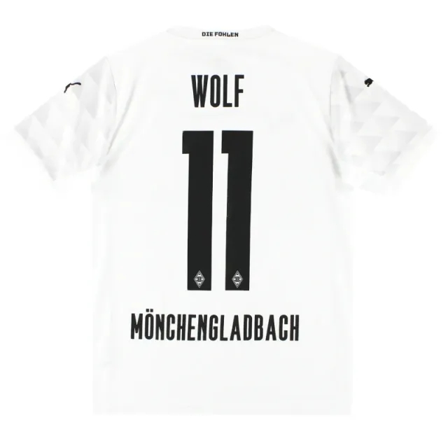 2020-21 Borussia Monchengladbach Puma '120 Year' Home Shirt Wolf #11 S - Borussia Monchengladbach / Excellent 