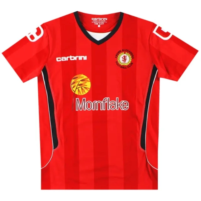 2011-12 Crewe Alexandra Carbrini Home Shirt *Mint* S - Crewe Alexandra / Mint 