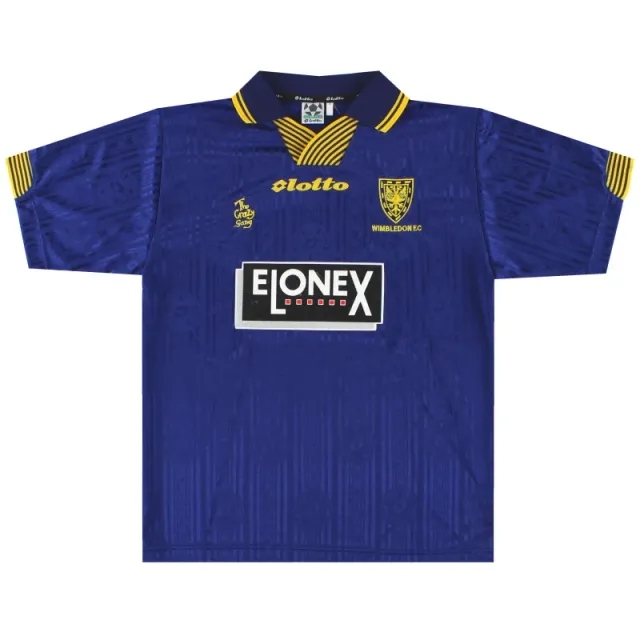1997-99 Wimbledon Lotto Home Shirt *As New* S - Wimbledon / As New 