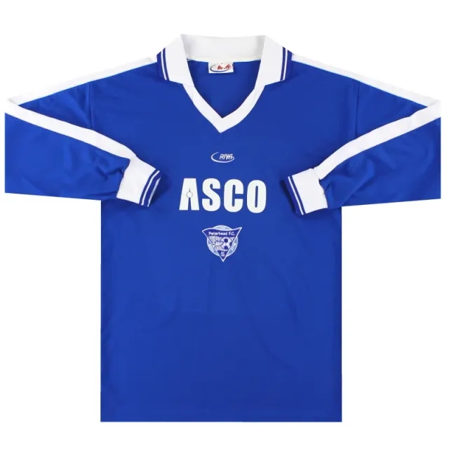 2000-01 Peterhead Home Shirt L/S *As New* L - Peterhead / As New 