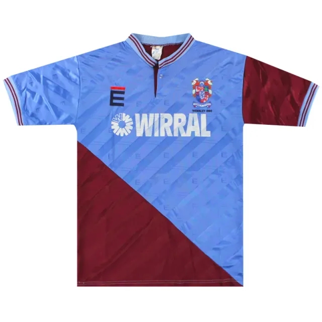 1989-91 Tranmere Rovers En-s 'Wembley' Away Shirt M - Tranmere Rovers / Excellent 