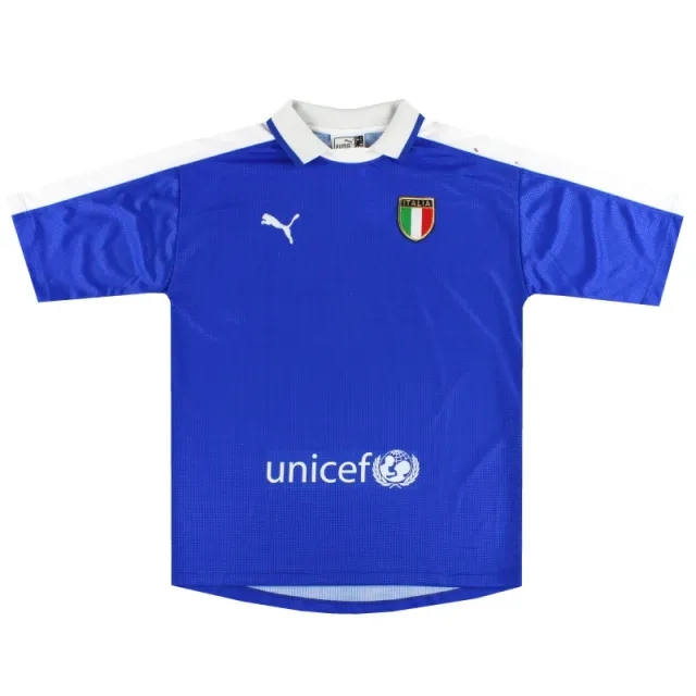 2003-04 Italy Puma Training Shirt L - Italy / Very good 