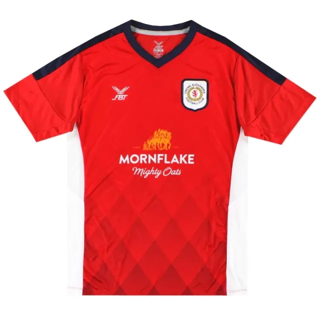 2018-19 Crewe Alexandra Home Shirt *As New* S - Crewe Alexandra / As New 