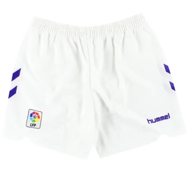 1993-94 Real Madrid Hummel Home Shorts *As New* L - Real Madrid / As New 