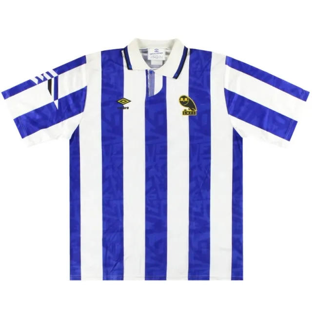 1991-92 Sheffield Wednesday Umbro Home Shirt XL - Sheffield Wednesday / Excellent 