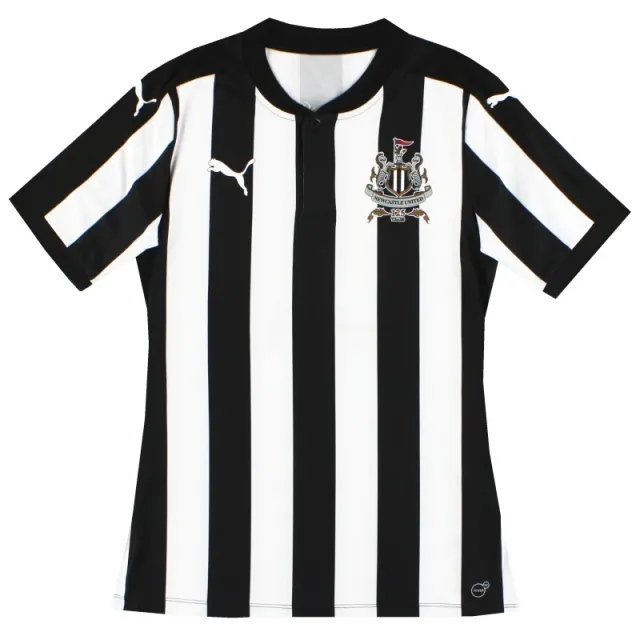 2017-18 Newcastle Puma Authentic '125 Year' Home Shirt *As New* - Newcastle United / As New 