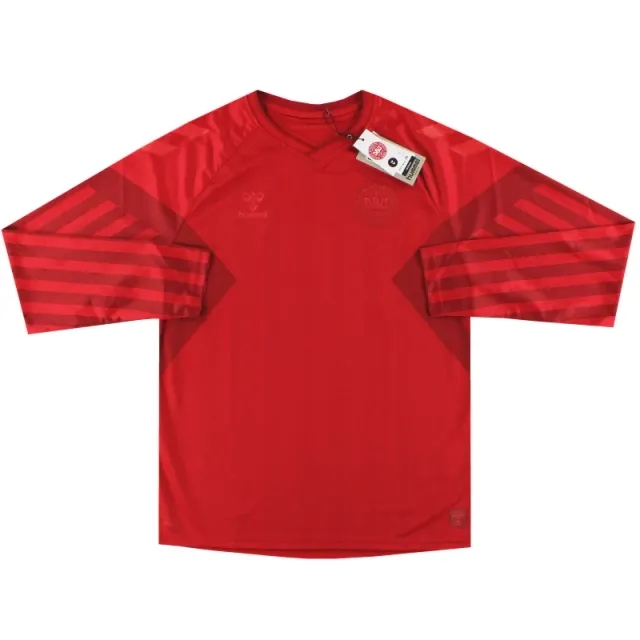 2022 Denmark Hummel Home Shirt L/S *BNIB* - Denmark / BNIB 