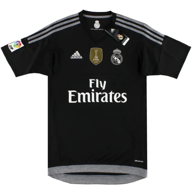 2015-16 Real Madrid adidas Goalkeeper Away Shirt *w/tags* S - Real Madrid / w/tags 