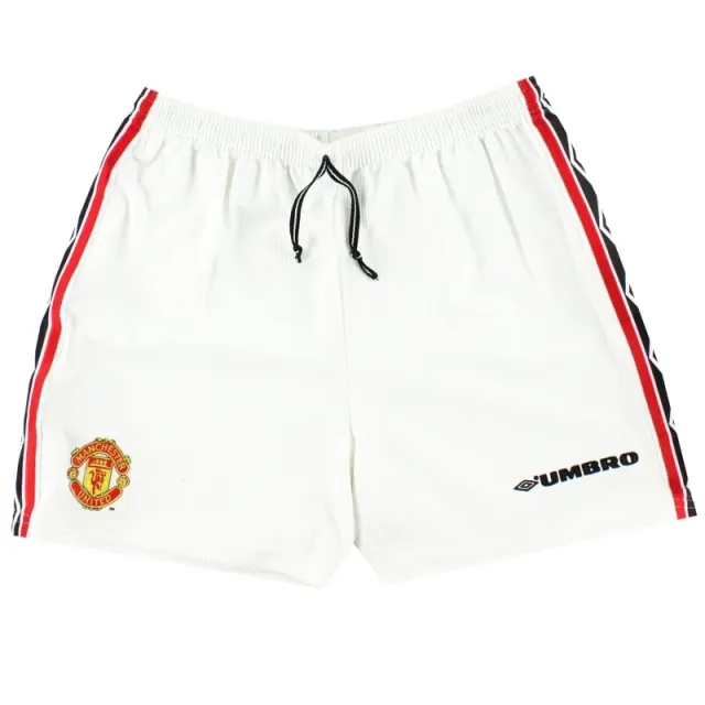 1998-00 Manchester United Home Shorts S - Manchester United / Excellent 