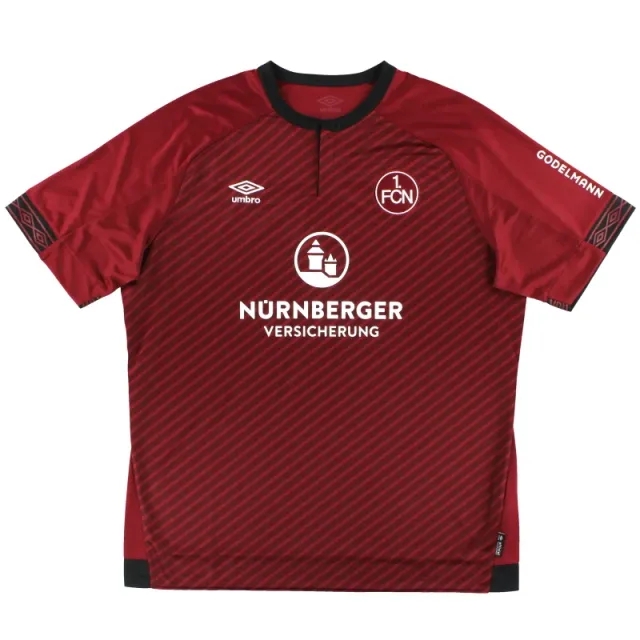 2018-19 Nurnberg Umbro Home Shirt *As New* M.Boys - Other German Clubs / As New 