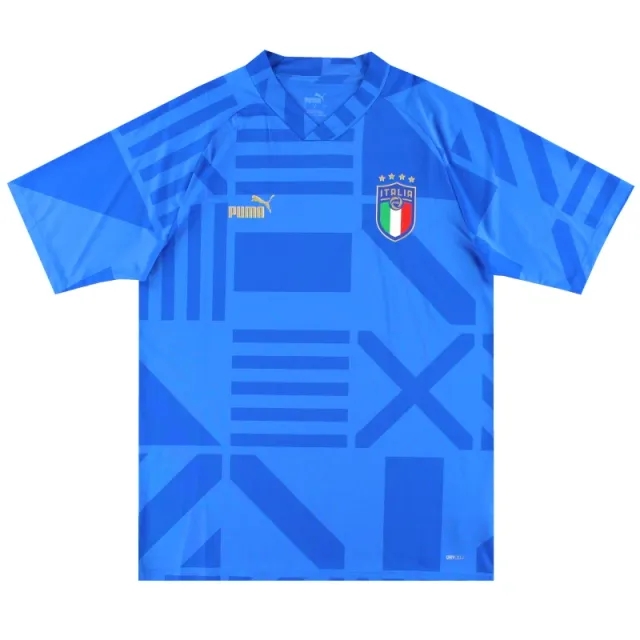 2022-23 Italy Puma Pre-Match Shirt *As New* M - Italy / As New 