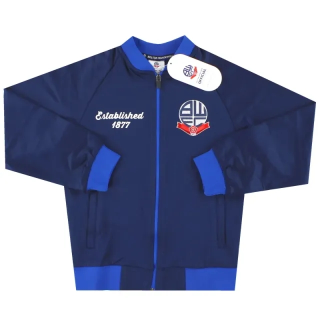 2019-20 Bolton Established 1877 Full Zip Training Top *BNIB* S.Boys - Bolton Wanderers / BNIB 