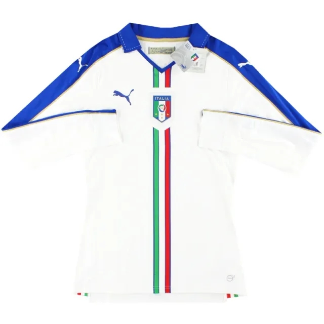 2015-16 Italy Player Issue Away Shirt *w/tags* L/S L - Italy / BNIB 