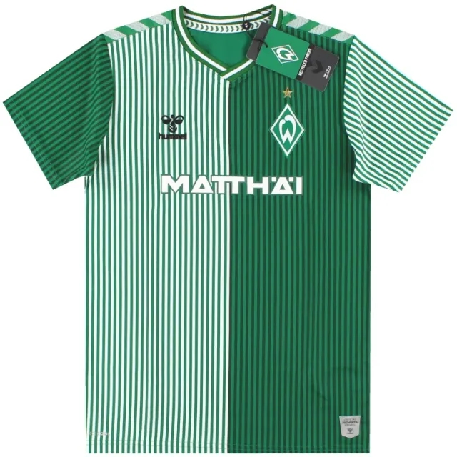 2023-24 Werder Bremen Hummel Home Shirt *BNIB* M.Boys - Werder Bremen / BNIB 