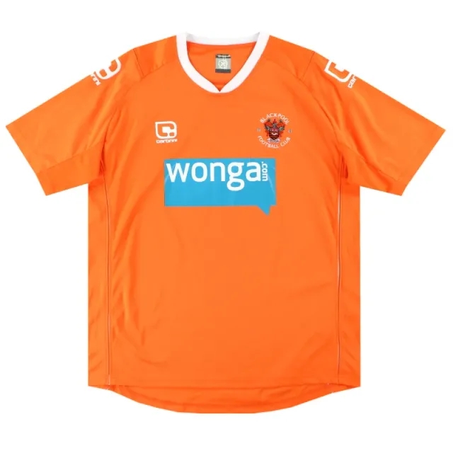 2010-11 Blackpool Carbrini Home Shirt XL - Blackpool / Excellent 