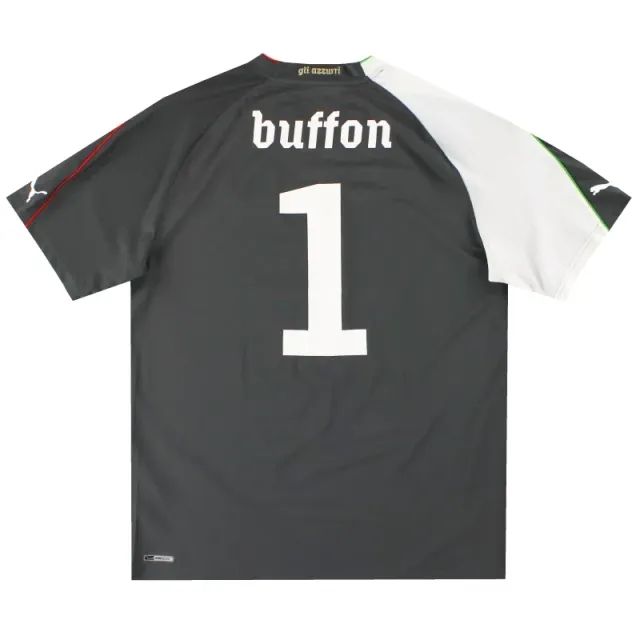2010-11 Italy Puma Goalkeeper Shirt Buffon #1 *BNIB* - Italy / BNIB 