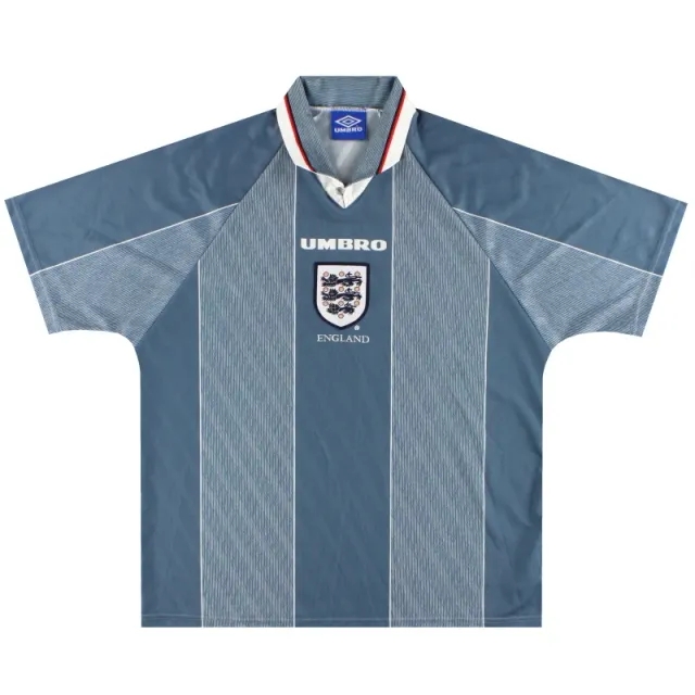 1996-97 England Umbro Away Shirt *Mint* XL - England / Mint 