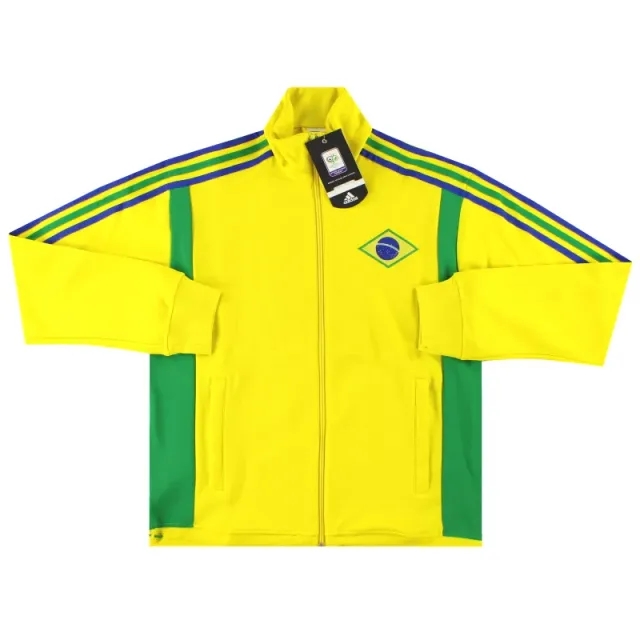 2006-08 Brazil adidas World Cup Track Top *BNIB* XL - Brazil / BNIB 