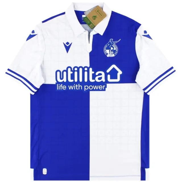 2023-24 Bristol Rovers Macron Home Shirt *BNIB* - Bristol Rovers / BNIB 