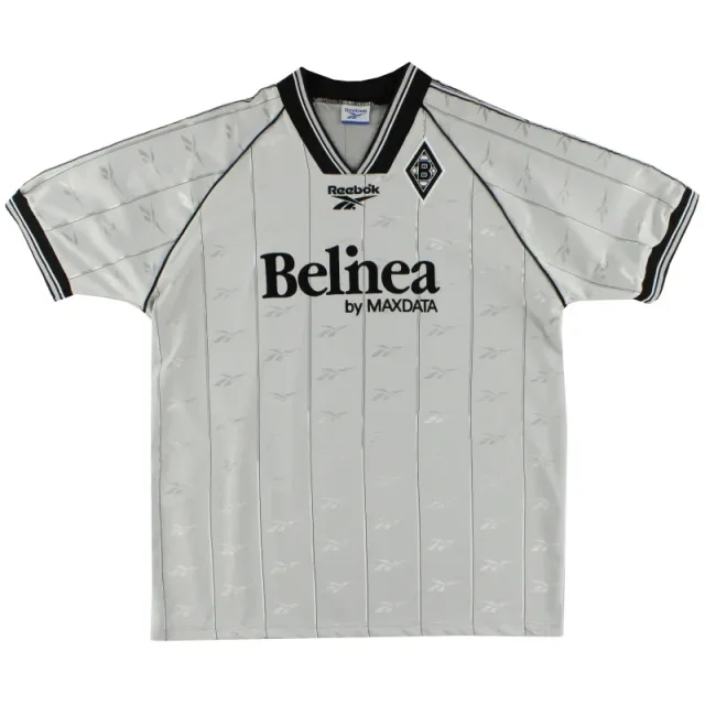 1997-98 Borussia Monchengladbach Reebok Home Shirt L - Borussia Monchengladbach / Excellent 