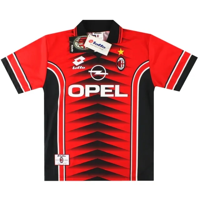 1996-97 AC Milan Lotto Training Shirt *w/tags* L - AC Milan / w/tags 