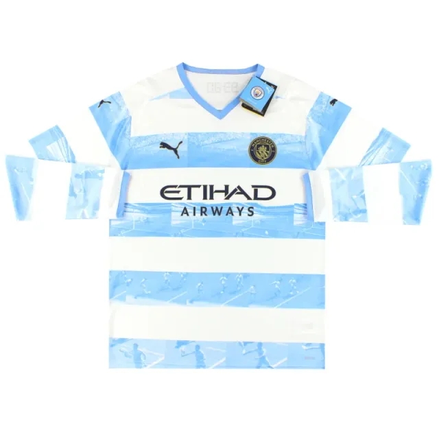 2022-23 Manchester City Puma 93:20 Anniversary Shirt L/S *w/tags* - Manchester City / w/tags 