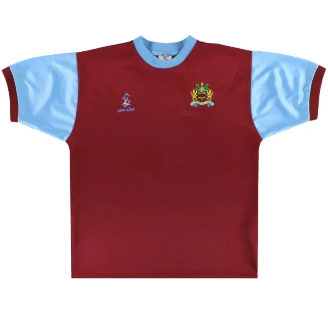 2000-01 Burnley Home Shirt *Mint* M - Burnley / Mint 