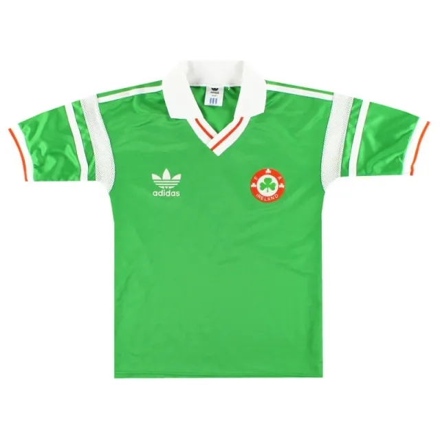 1988-90 Ireland adidas Home Shirt L.Boys - Ireland / Excellent 