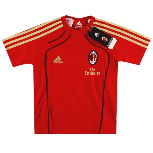 2010-11 AC Milan adidas Leisure Tee *BNIB* XS.Boys - AC Milan / BNIB 