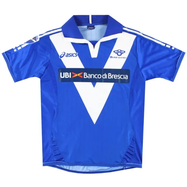 2007-08 Brescia Asics Home Shirt *As New* M - Other Italian Clubs / As New 