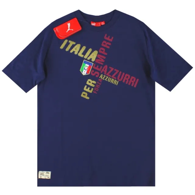 2010-11 Italy Puma Graphic Tee *BNIB* S.Boys - Italy / BNIB 