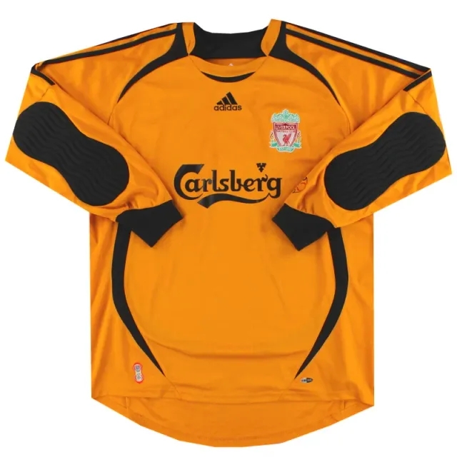 2006-07 Liverpool adidas Goalkeeper Shirt XL - Liverpool / Excellent 