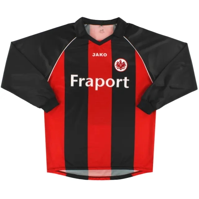 2006-07 Eintracht Frankfurt Jako Home Shirt L/S XL - Other German Clubs / Excellent 