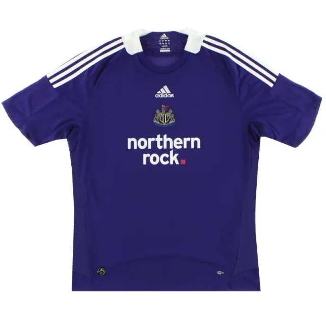 2008-09 Newcastle adidas Away Shirt M - Newcastle United / Excellent 
