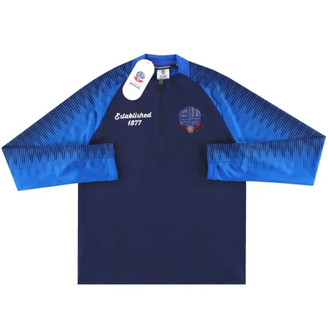 2019-20 Bolton Established 1877 1/4 Zip Training Top *BNIB* XL.Boys - Bolton Wanderers / BNIB 